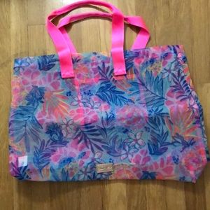 Lilly Pulitzer new never used mesh beach bag
